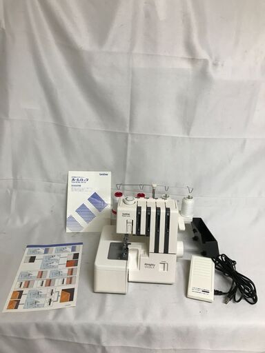 【北見市発】ブラザー brother 家庭用ミシン ホームロック TE4-B765 白 初心者 ハンドメイド DIY (E3109awraY)