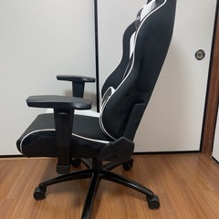 AKRacing ゲーミングチェア デスクチェア ホワイト 白 Nitro V2 高耐久PUレザー 180度の画像