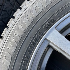 スタッドレス　16インチ　
195/65R16  の画像