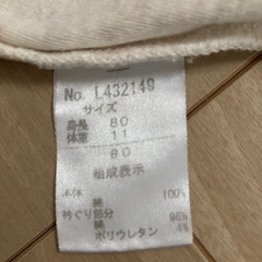 中古　　ベビー服の画像