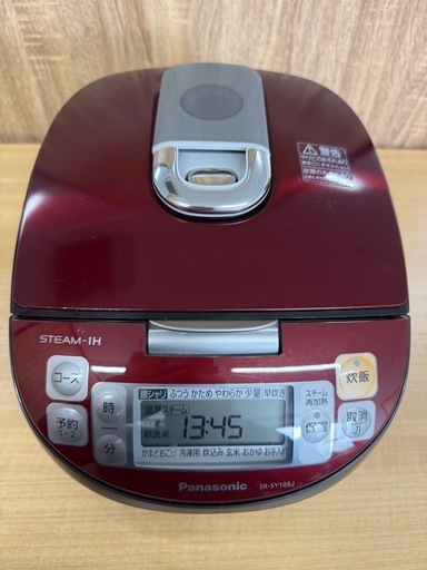 ◎Panasonicスチーム炊飯器 SR-SY105J