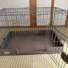 【お譲り先決まりました】小型犬ケージの画像