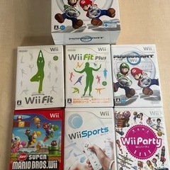お値下げ！　Nintendo　Wii本体　ゲームソフト　　