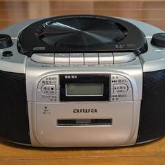 中古ＣＤラジカセ　aiwa 
