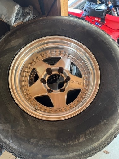 ランクル80使用　ラグナ　アルミ　275/70R16 4本