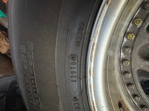 ランクル80使用　ラグナ　アルミ　275/70R16 4本