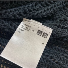 【新品】ユニクロ スーピマコットン メッシュクルーネック セーター(長袖)の画像