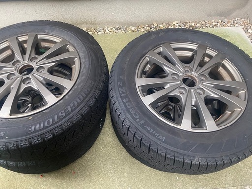 ノア70型　80型スタッドレスタイヤ195/65R15 タイヤホイール４本セット