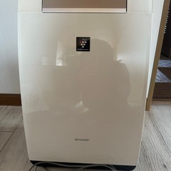 中古品 シャープ プラズマクラスター 加湿空気清浄機
