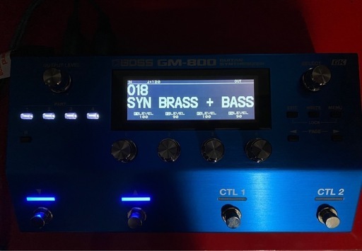BOSS GM-800 + GK-5 set ボス　ギター　シンセ　マルチ　エフェクター