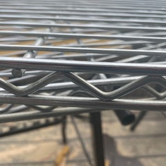 [取引中]アイリスオーヤマメタルラック棚板90×45センチを３枚の画像