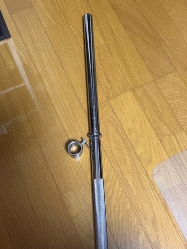 アイロテック　バーベル　全長200cm(プレート取り付け部φ28mm)　　