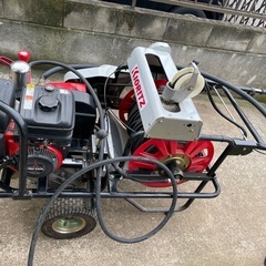 KIORITZ 自走キャリーエンジンセット動噴