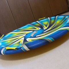 【中古/お引渡し限定】■円盤型スノースレッド■SLEDZ■1～2人乗り大型ディスク形そり■直径114㎝■の画像