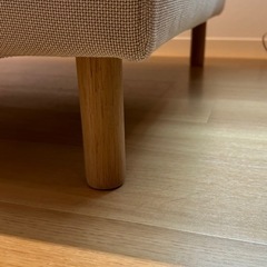 IKEA オットマン ソーデルハムン(ライトベージュ)
の画像