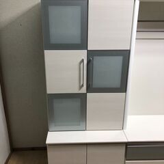 美品　テレビボード　ハイタイプ　テレビ台　ルッチTV ルッチリビング　【糸島市内 送料無料】1117-1の画像