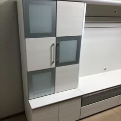 美品　テレビボード　ハイタイプ　テレビ台　ルッチTV ルッチリビング　【糸島市内 送料無料】1117-1の画像