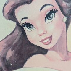 美女と野獣のベルの絵の画像