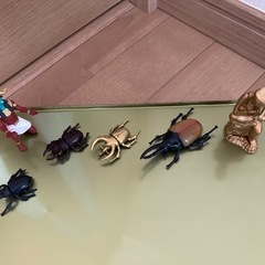 カブトムシ・クワガタフィギュアセットの画像