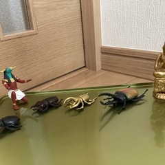 カブトムシ・クワガタフィギュアセットの画像