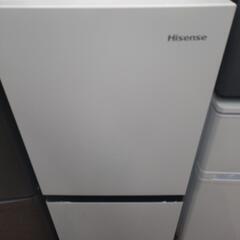 ★ジモティー割引有★ Hisense 2ドア冷蔵庫 135L HR-D13E2W 2023年製 中古品