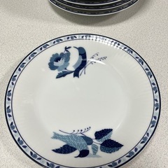 小鳥のお皿２枚の画像