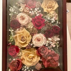 プリザーブドフラワー ケース入BOX バラ