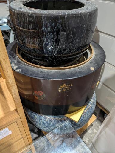 火鉢 特大 各2200円