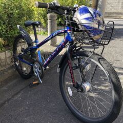 小学生（男）自転車　アサヒ　セドナSEDONA　22インチ（使用頻度低）の画像
