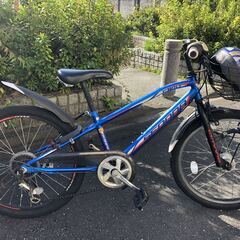 小学生（男）自転車　アサヒ　セドナSEDONA　22インチ（使用頻度低）の画像