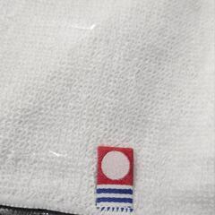 約25.8cm角 今治タオルハンカチ　企業ロゴ刺繍入りの画像
