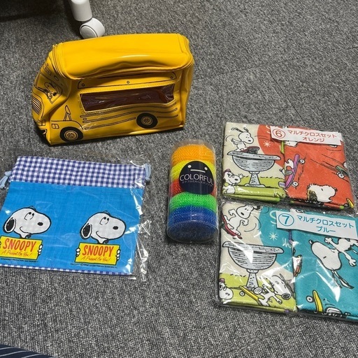 （新品）スヌーピー・グッズ（5点セット）