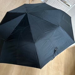 紳士用 晴雨兼用折り畳み傘 ジャンプ式の画像