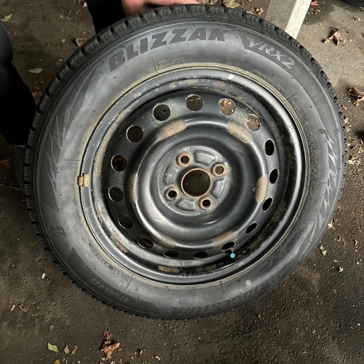 blizzak  VRX2   185/60R15    スタッドレス ホイール付き