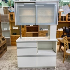 【愛品館 江戸川店 】両面スライドハッチ キッチンボード 創愛フ...