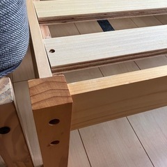 ニトリ　ベッドフレームの画像