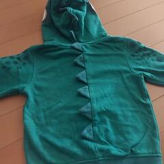 H＆M 恐竜パーカー　サイズ110 2歳〜4歳の画像