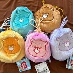 新品！ ケアベア もこもこ巾着