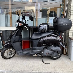 【豪華装備‼️】スズキ 原付 レッツ4 G 原動機付自転車 50...