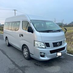 NV350キャラバンマイクロバス★10名乗り★2.5DX Sロン...