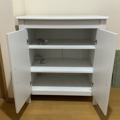 下駄箱として使用していた収納　の画像