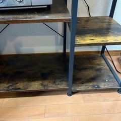 美品　レンジ棚の画像
