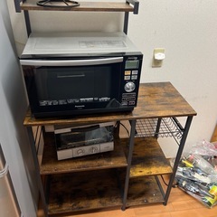 美品　レンジ棚の画像