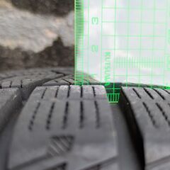 2022年製 スタッドレス YOKOHAMA 215/55R17 iceGUARD iG60 ヨコハマタイヤ アイスガード 17インチ WedsVELVA ホイール 4本セットの画像