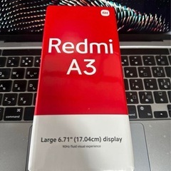 Xiaomi Redmi A3 4GB 128GB フォレストグリーン