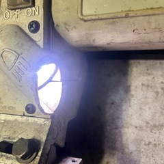 HITACHI？バンドソーの画像