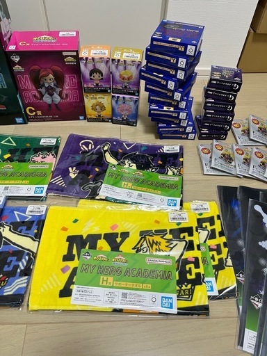 一番くじ僕のヒーローアカデミア開催文化祭 A賞 C賞 ちょこのっこ他 大量グッズ