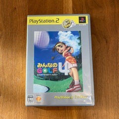 PS2ソフト　みんなのゴルフ4