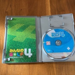 PS2ソフト　みんなのゴルフ4の画像