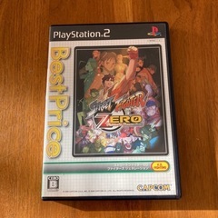 PS2ソフト　ストリートファイターゼロ